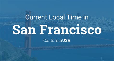 current time in san francisco